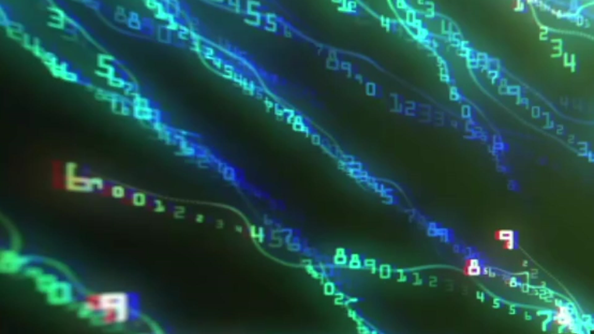 Hacked VR — data stream environment, Act I